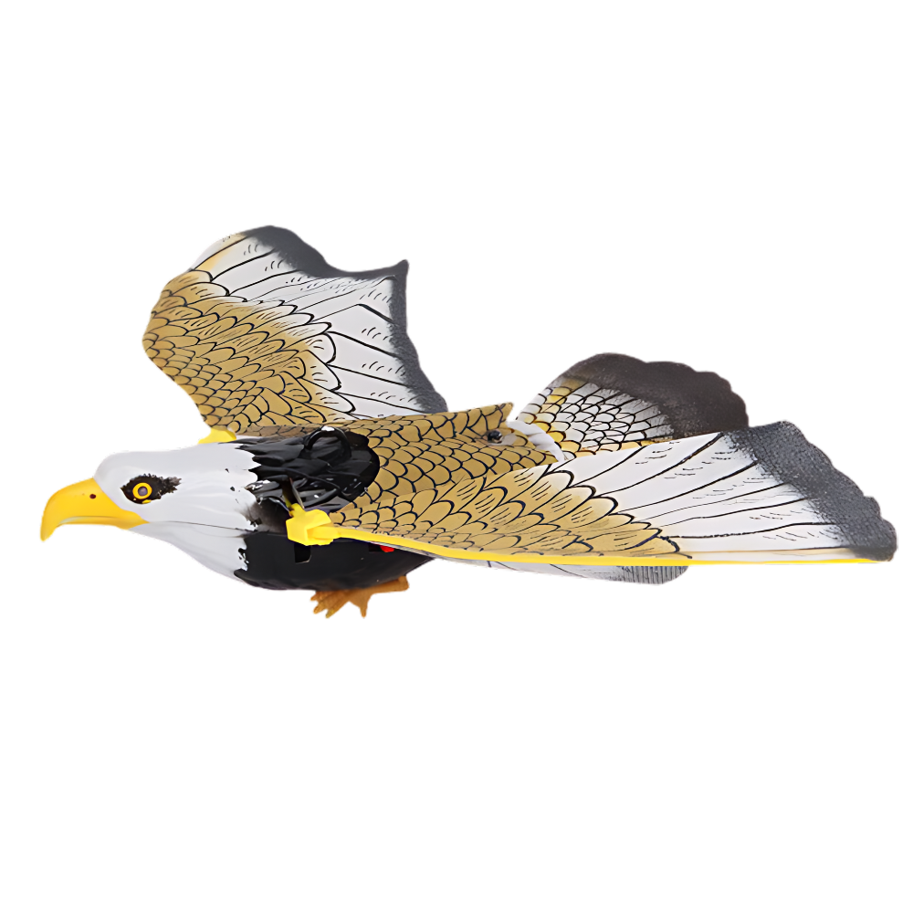 Jouet oiseau volant pour chat à suspendre
 -Aigle - Ozerty, Jouet oiseau volant pour chat à suspendre
 -Aigle musique douce - Ozerty