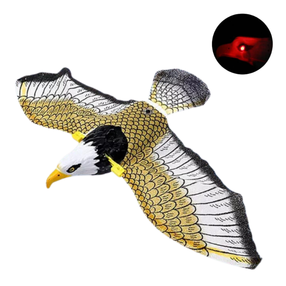 Jouet oiseau volant pour chat à suspendre
 -Aigle musique douce - Ozerty