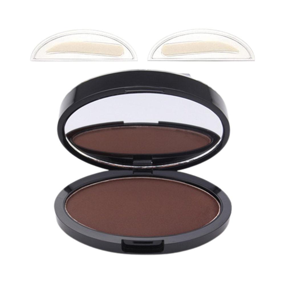 Tampon à sourcils élégants
 -Marron foncé/Droits - Ozerty