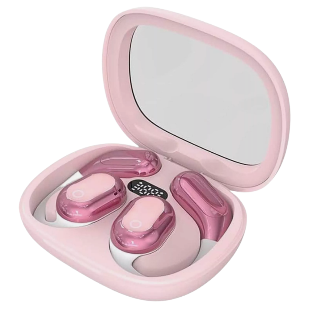 Écouteurs de traduction Bluetooth -Rose - Ozerty