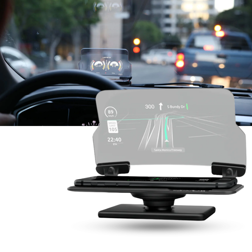Système HUD pour voiture - Ozerty