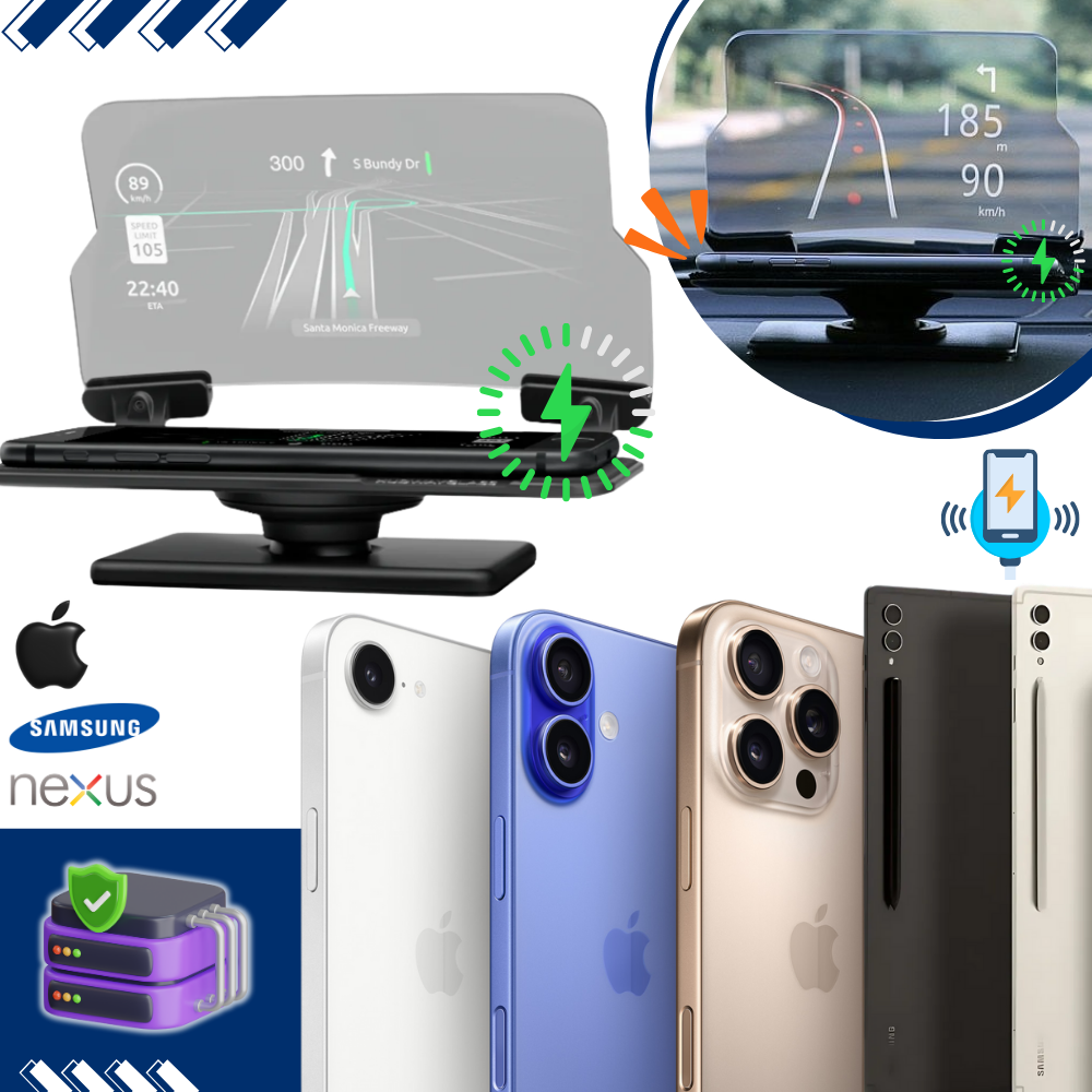 Système HUD pour voiture - Ozerty