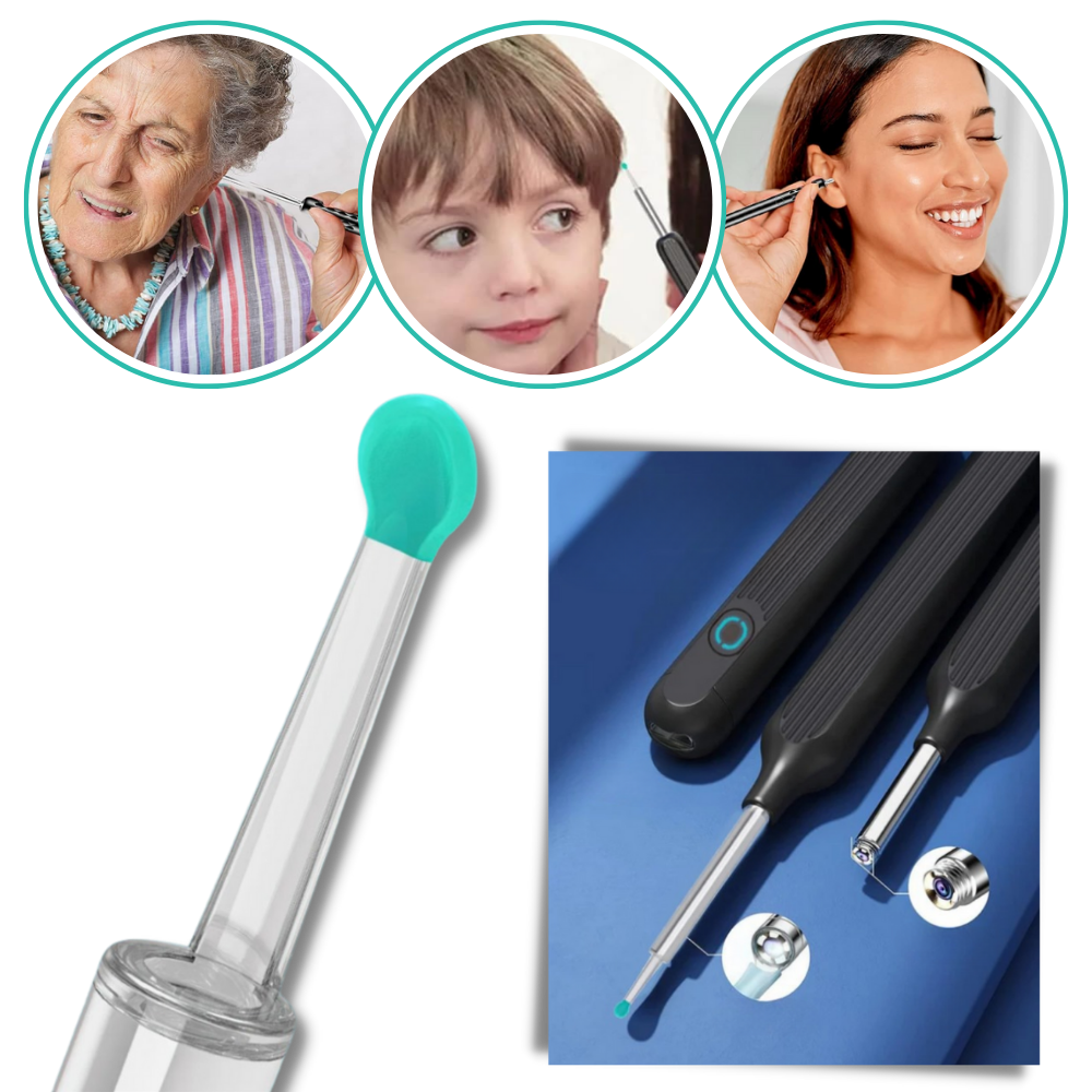 Caméra de nettoyage d'oreille pour retirer le cérumen
- Ozerty