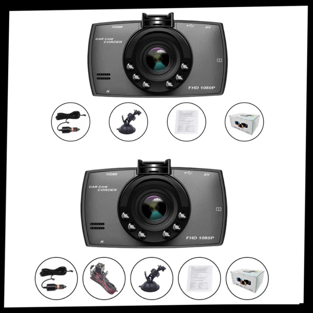Enregistreur de conduite intelligent HD 1080p
- Ozerty