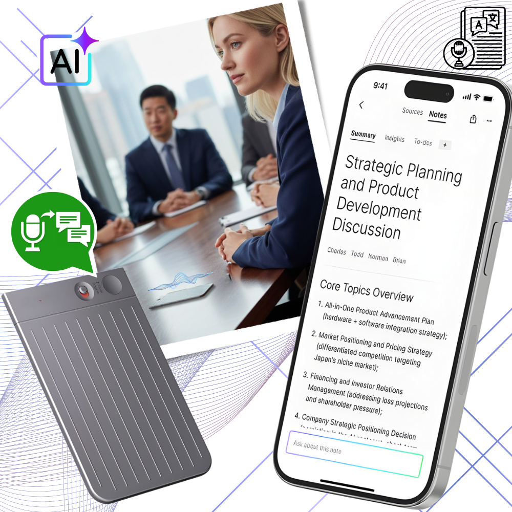 Transcripteur audio Smart Note - Ozerty