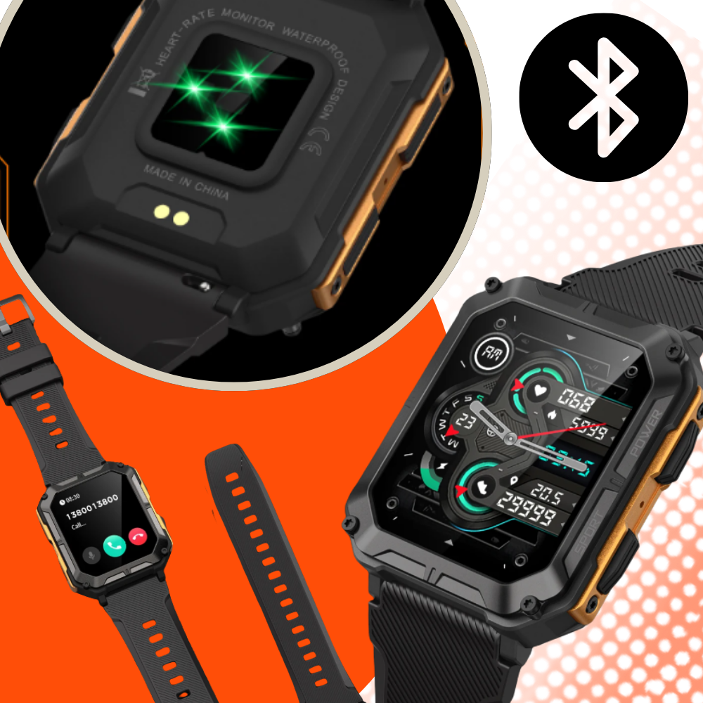 Montre connectée militaire santé - Ozerty