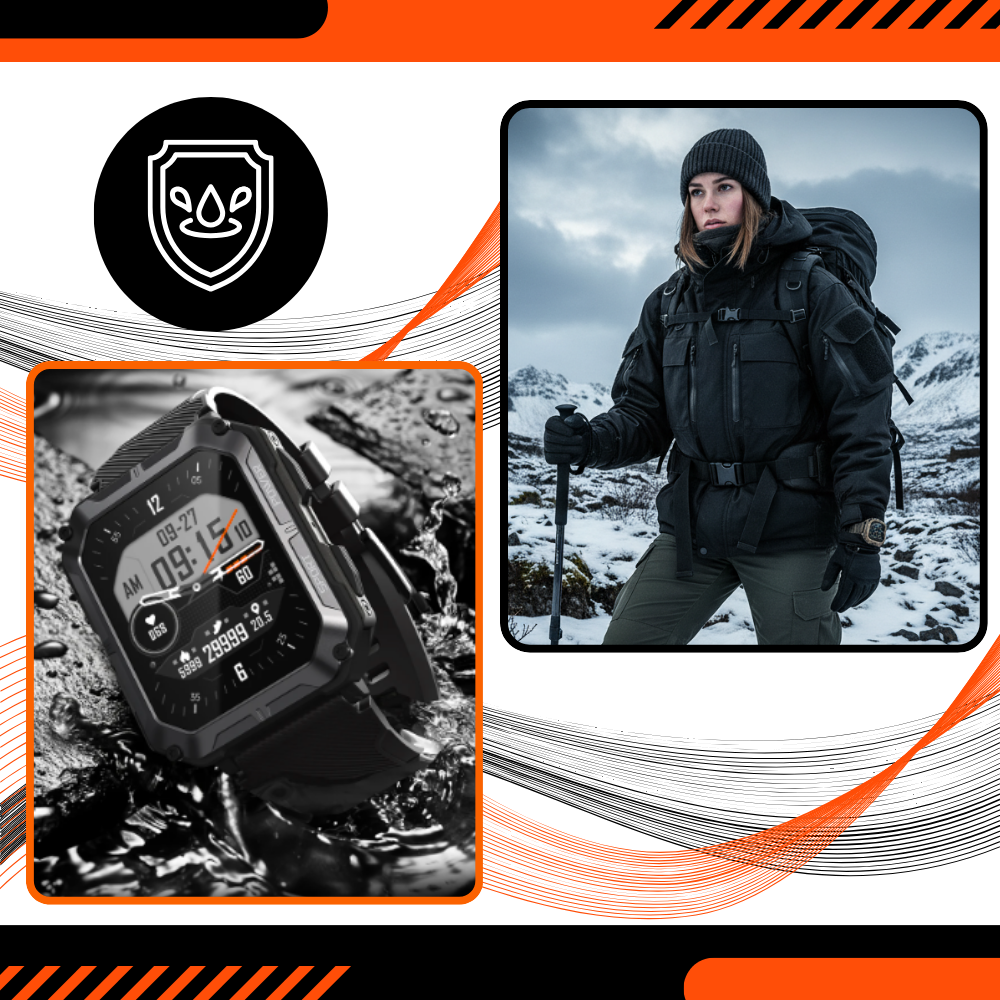 Montre connectée militaire santé - Ozerty