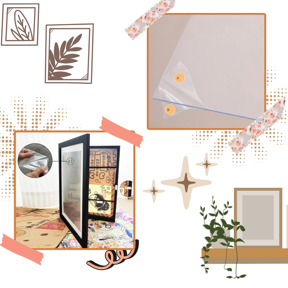 Cadres Lil Davinci à finition lisse - Ozerty