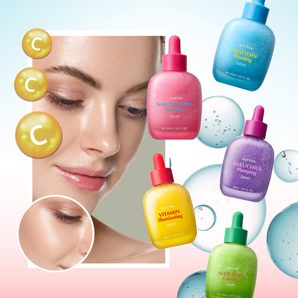Sérum illuminateur vitaminé pour une peau lisse et éclatante - Ozerty