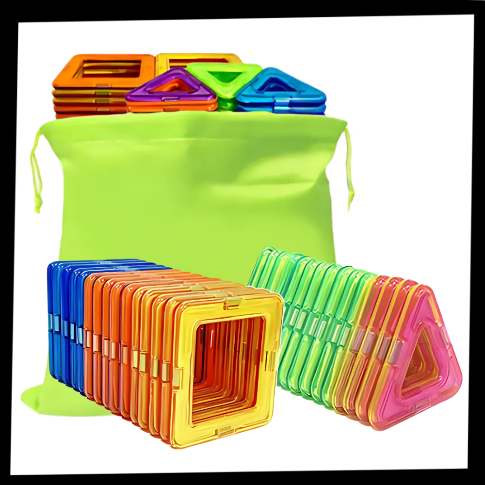 Jeu Blocs De Constructions Magnétiques - Ozerty