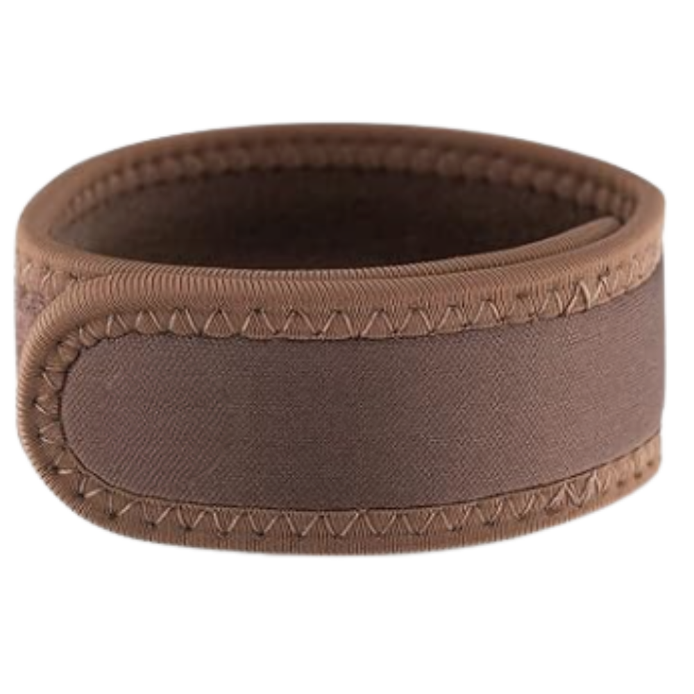Ceinture élastique sans boucle -Marron - Ozerty
