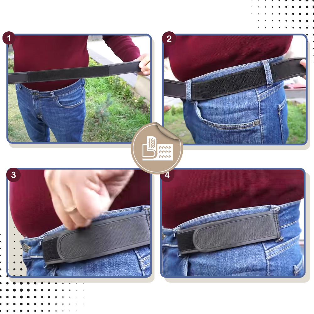 Ceinture élastique sans boucle - Ozerty