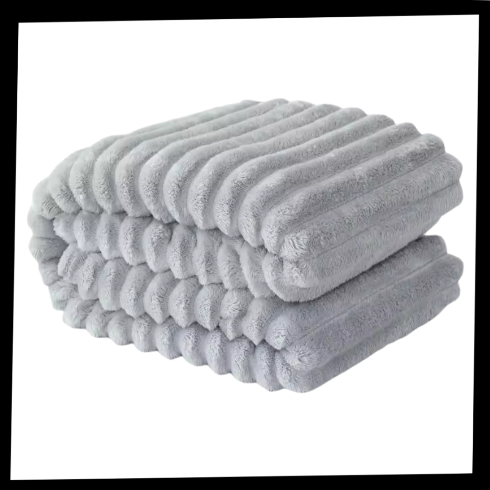 Couverture en flanelle douce et confortable - Ozerty
