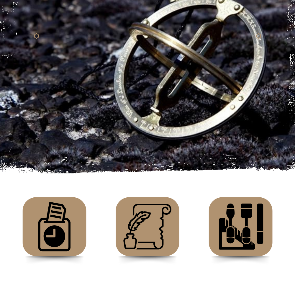 Cadran solaire de poche à précision solaire
- Ozerty