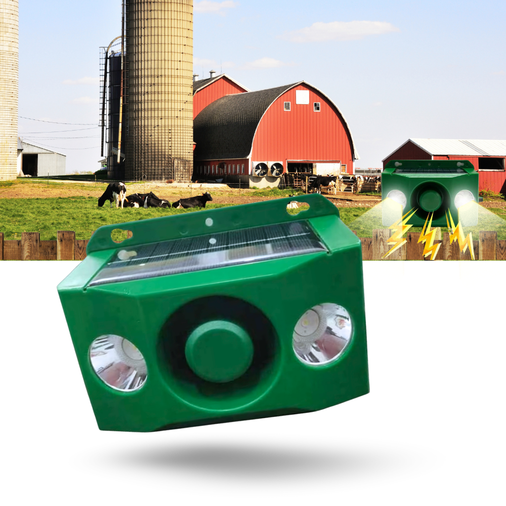 Répulsif solaire à détection de mouvement pour animaux  - Ozerty