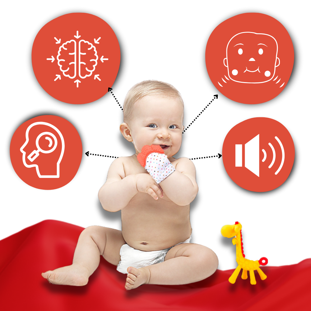 Gant de dentition apaisant
 - Ozerty