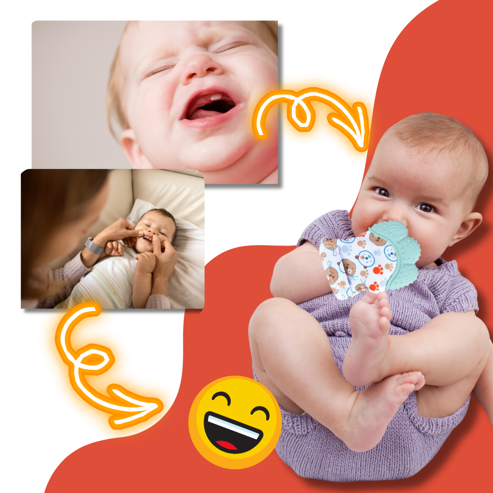 Gant de dentition apaisant
 - Ozerty