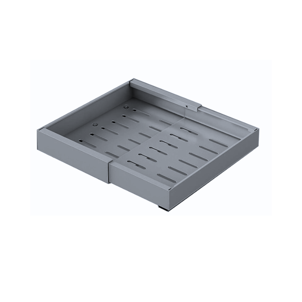 Rangement de Placard Coulissant -Gris/S - Ozerty