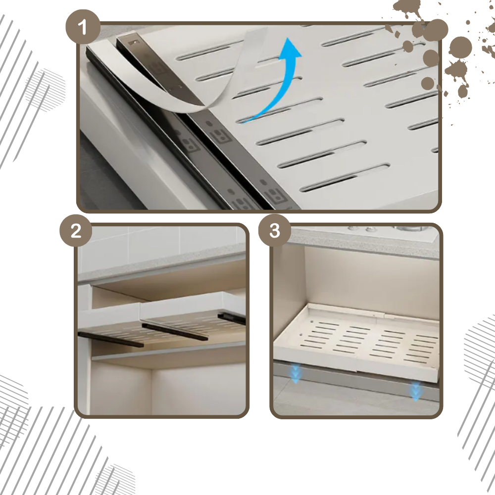 Rangement de Placard Coulissant - Ozerty