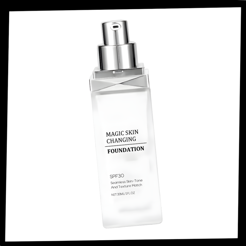 Fond de teint SPF 30 à teinte changeante - Ozerty
