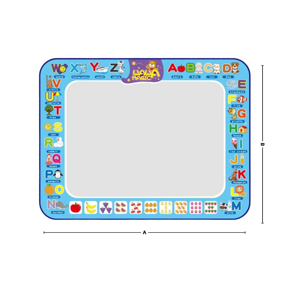 Tapis de gribouillage stimulant à l'eau
 - Ozerty