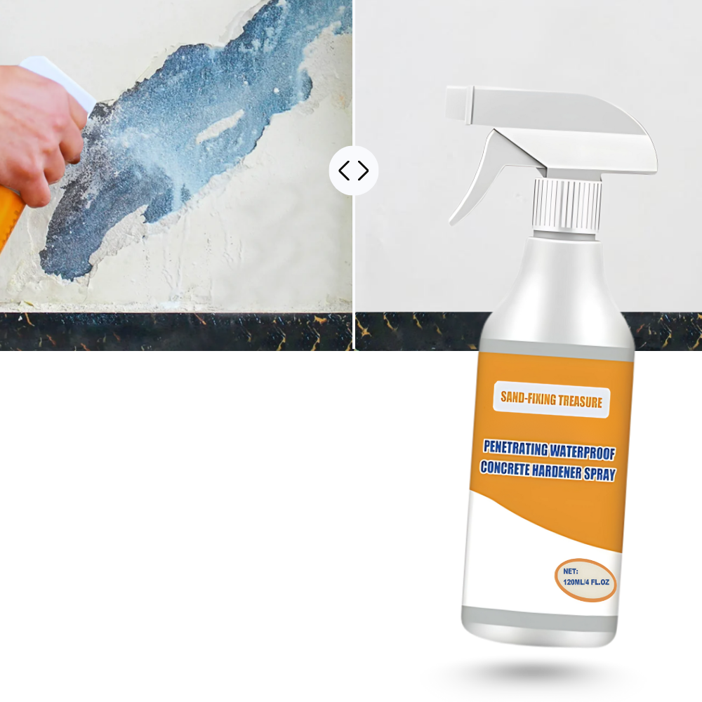 Spray durcisseur et imperméabilisant pour béton - Ozerty