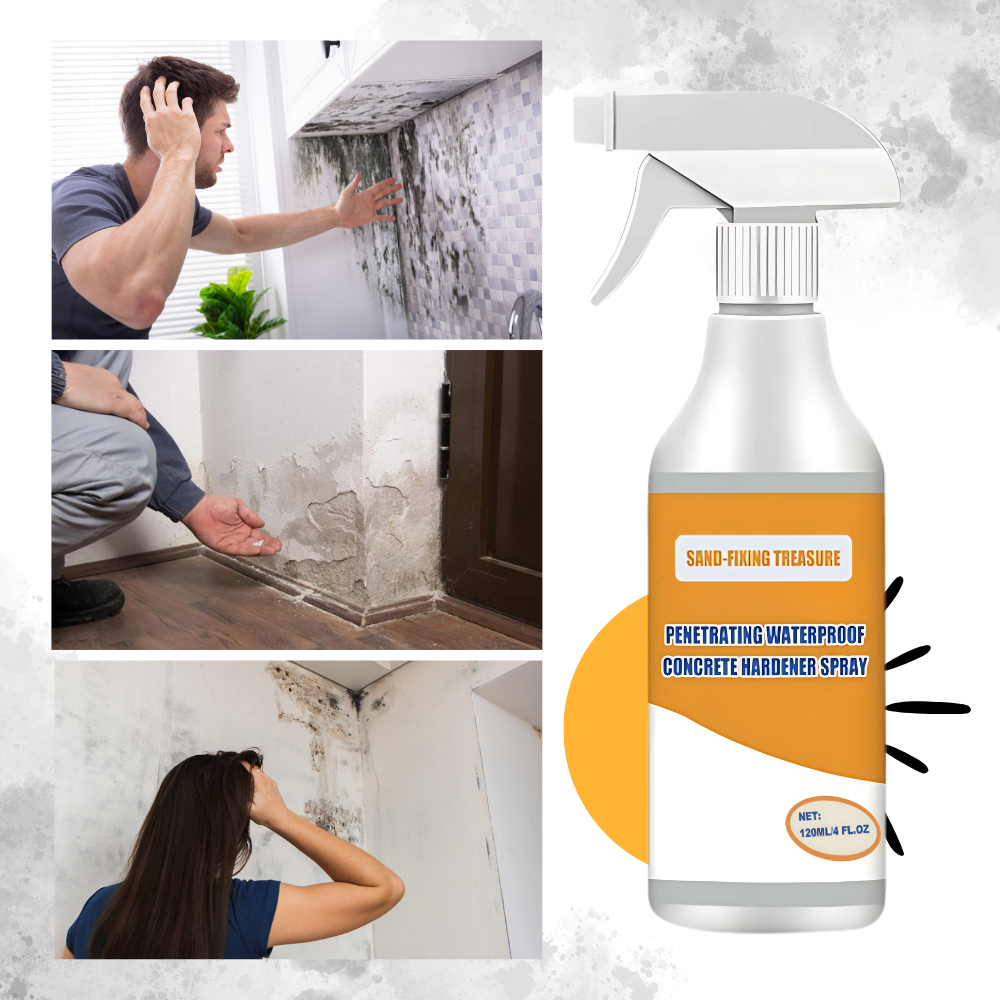 Spray durcisseur et imperméabilisant pour béton - Ozerty