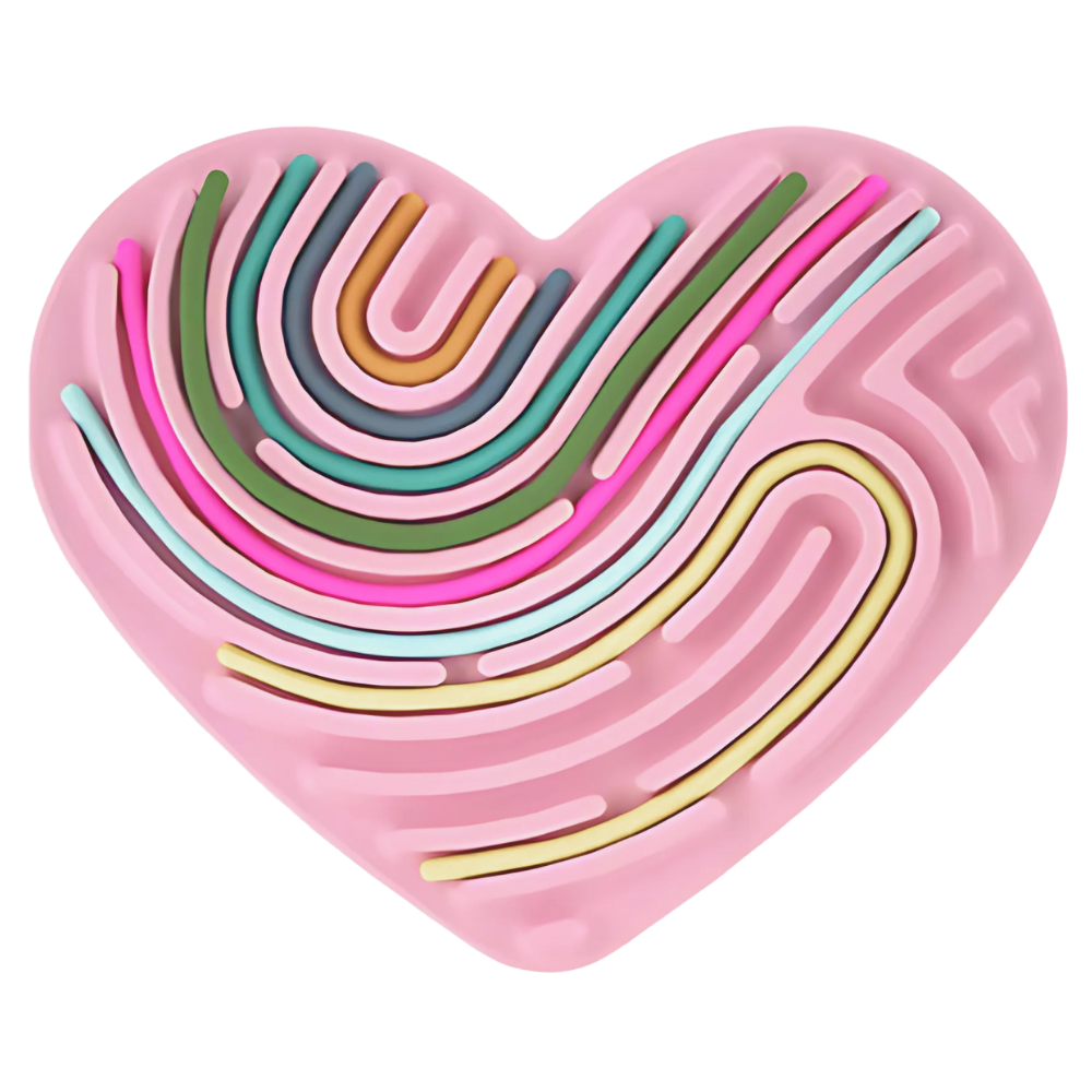 Tableau d'activités sensorielles anti-stress -Rose - Ozerty