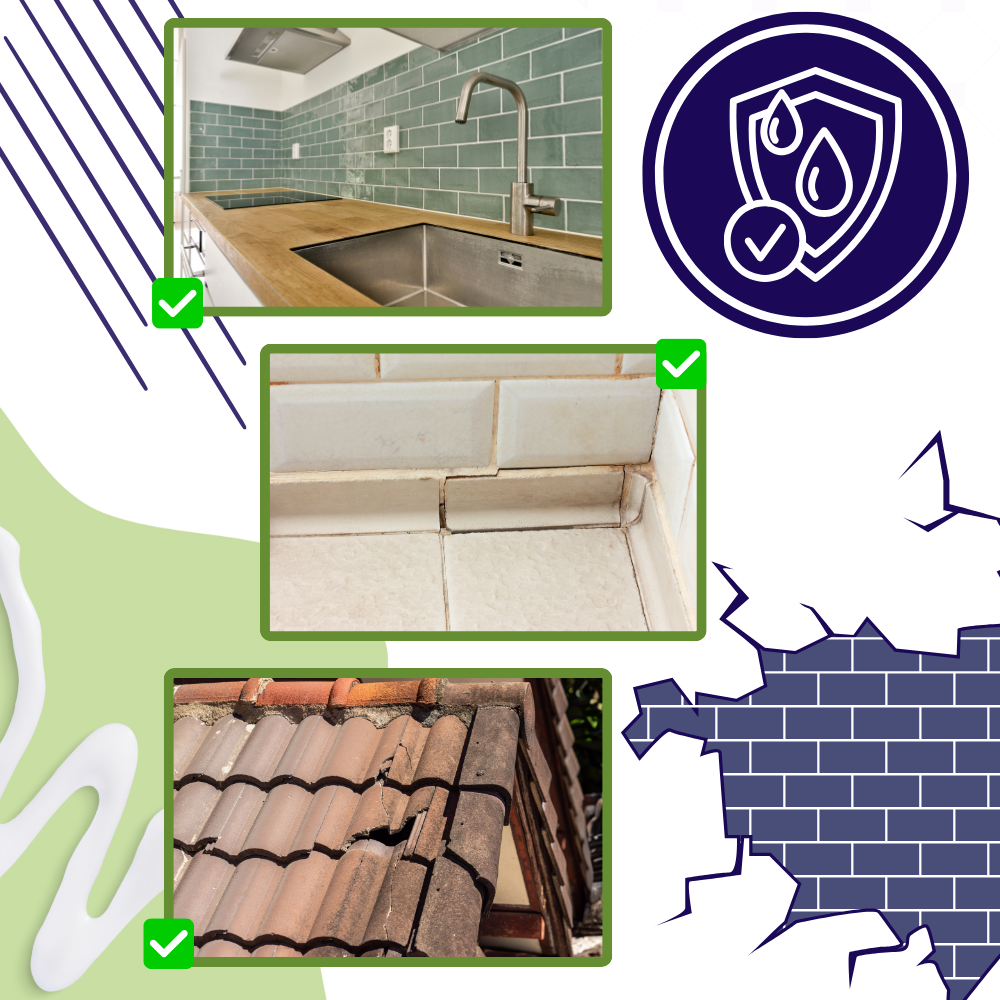 Colle haute adhérence et imperméable pour carreaux - Ozerty