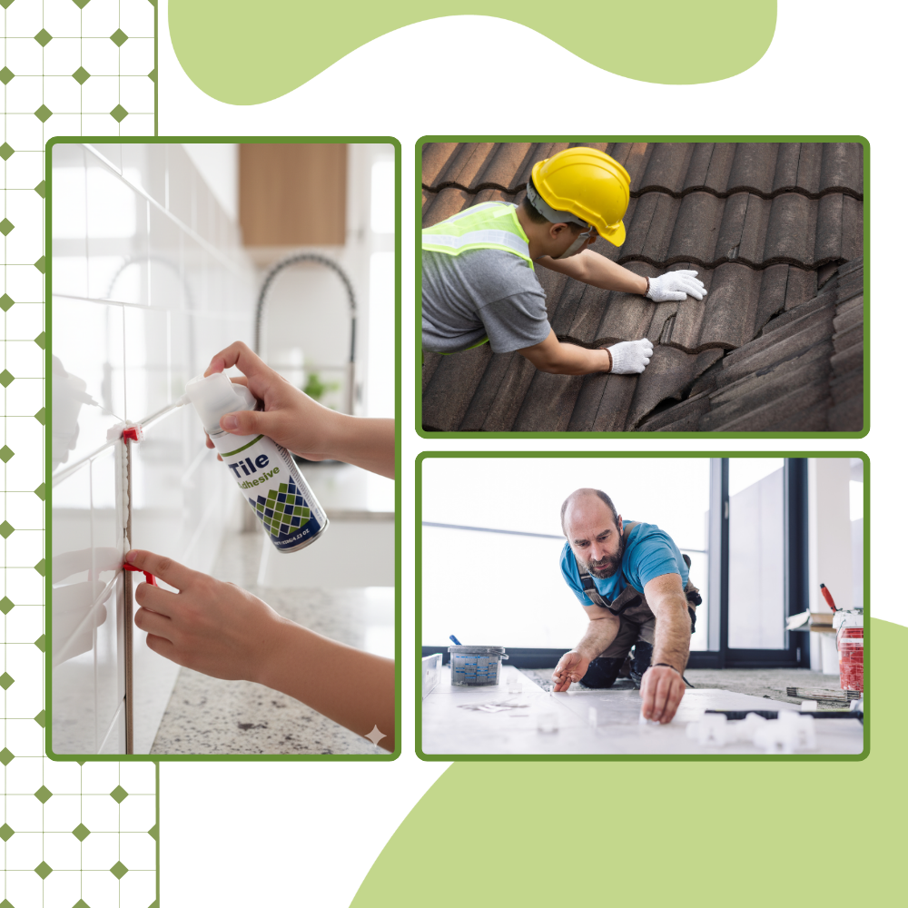 Colle haute adhérence et imperméable pour carreaux - Ozerty