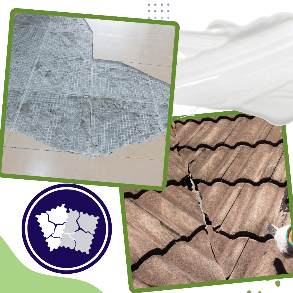 Colle haute adhérence et imperméable pour carreaux - Ozerty