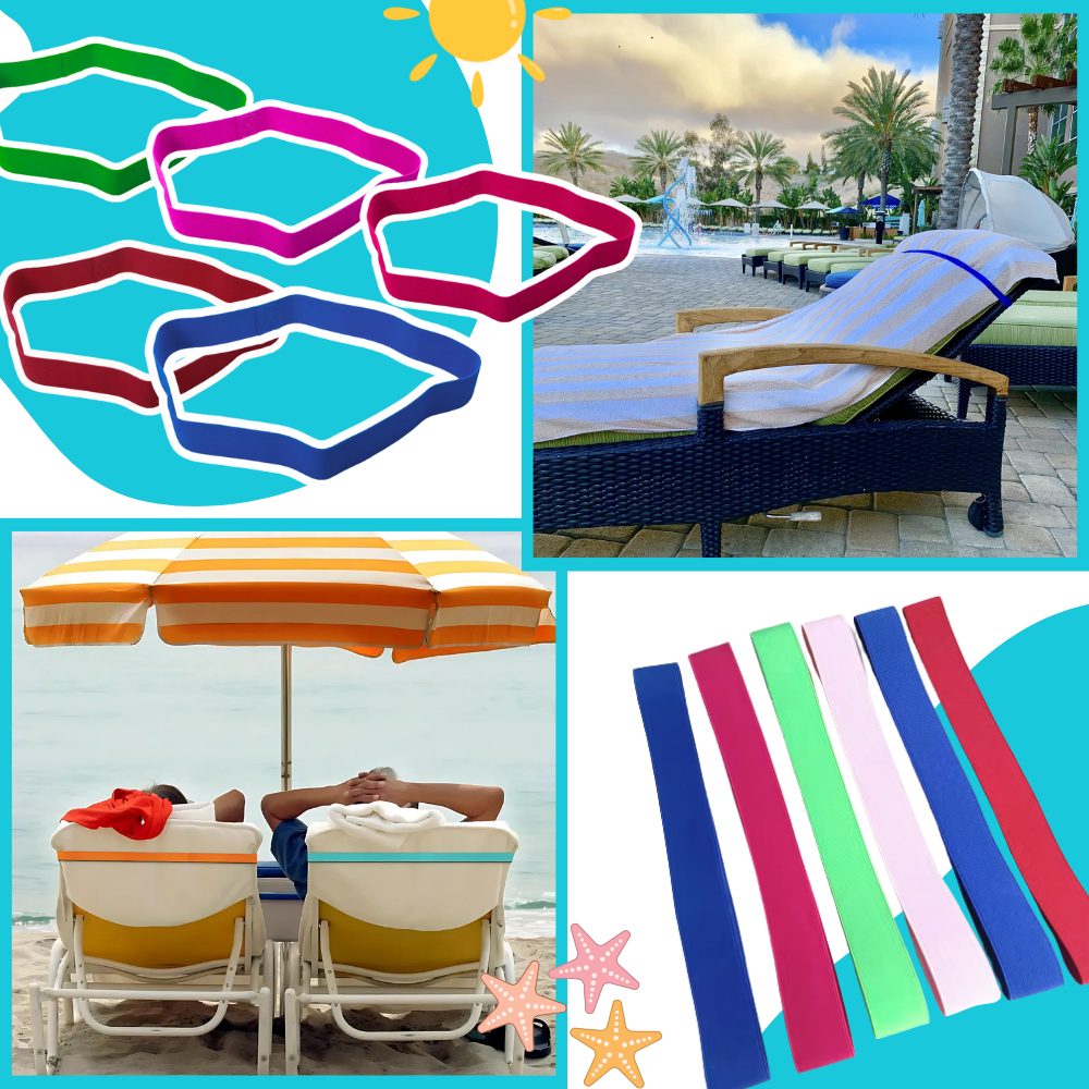 Bande élastique résistante pour serviette - Ozerty