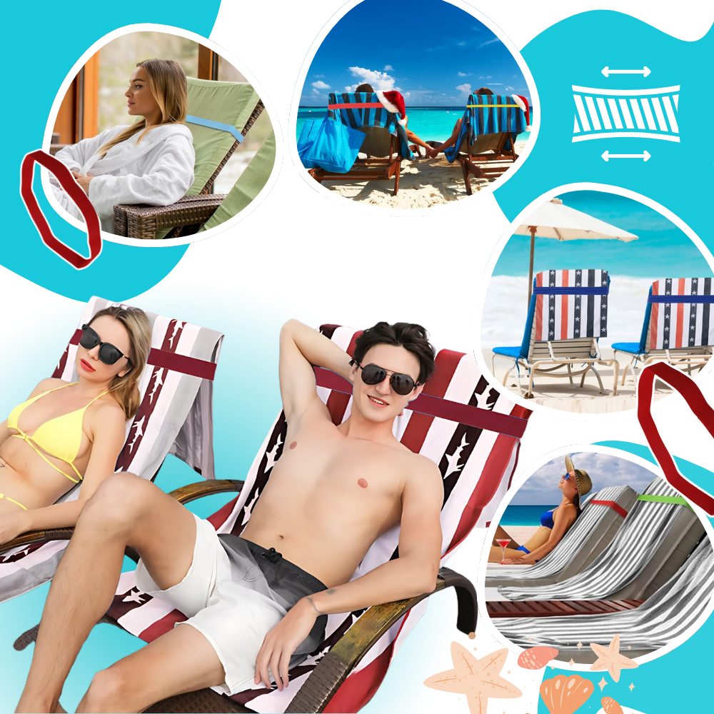 Bande élastique résistante pour serviette - Ozerty