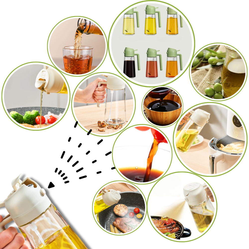 Pulvérisateur d'huile stylisé
- Ozerty