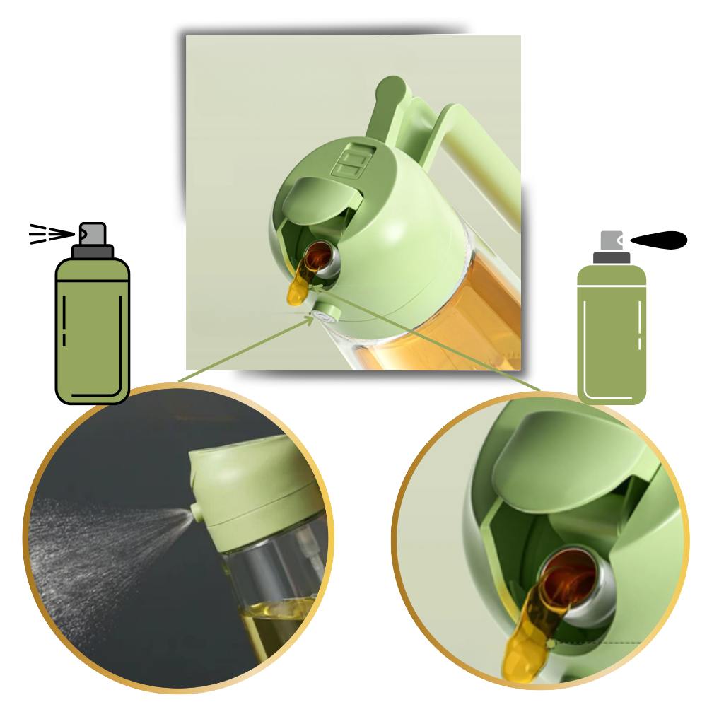 Pulvérisateur d'huile stylisé
- Ozerty