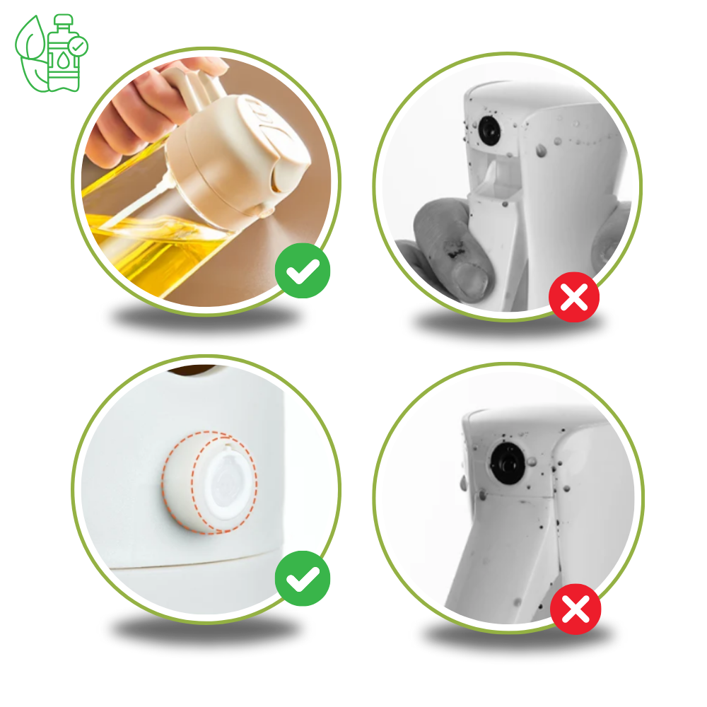 Pulvérisateur d'huile stylisé
- Ozerty