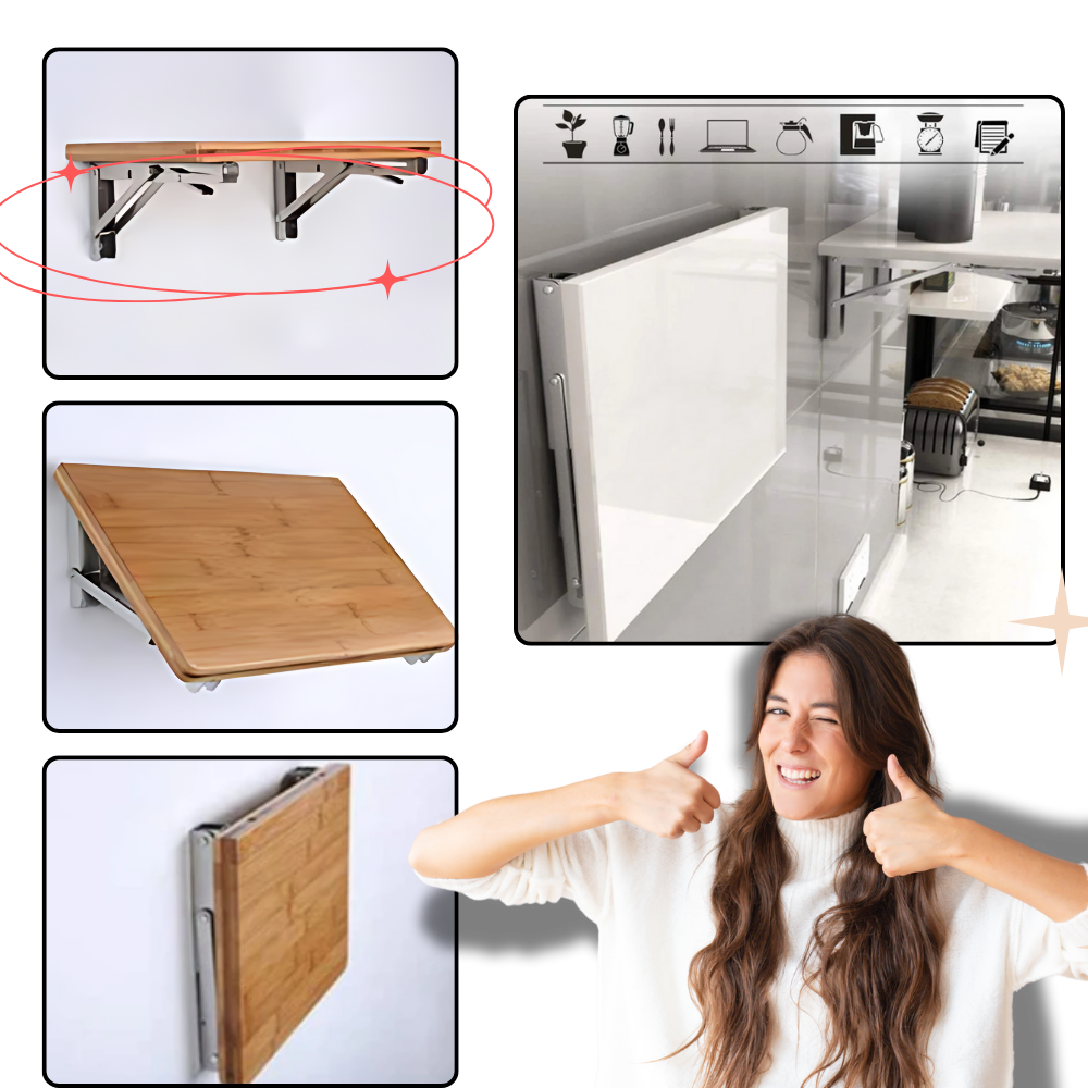 Support pour table rabattable à fixation murale
- Ozerty