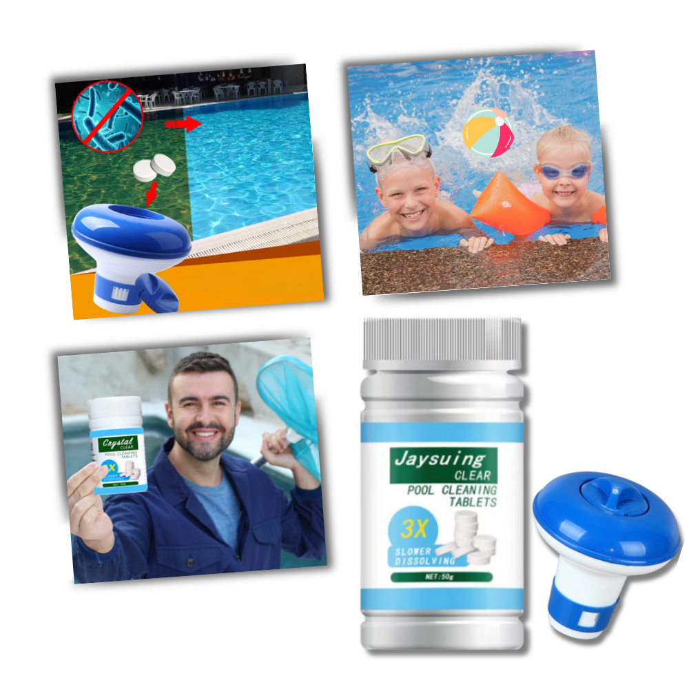 Tablettes de chlore extra purifiantes pour la piscine
 - Ozerty