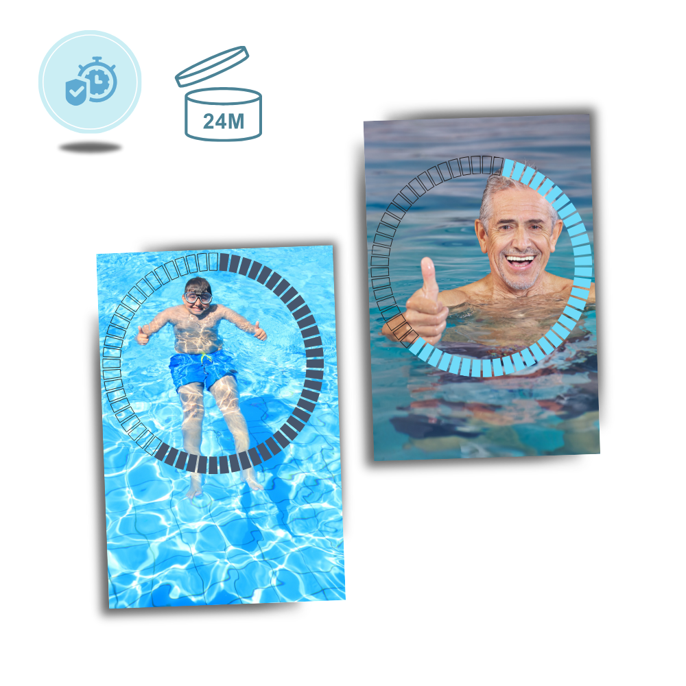 Tablettes de chlore extra purifiantes pour la piscine
- Ozerty