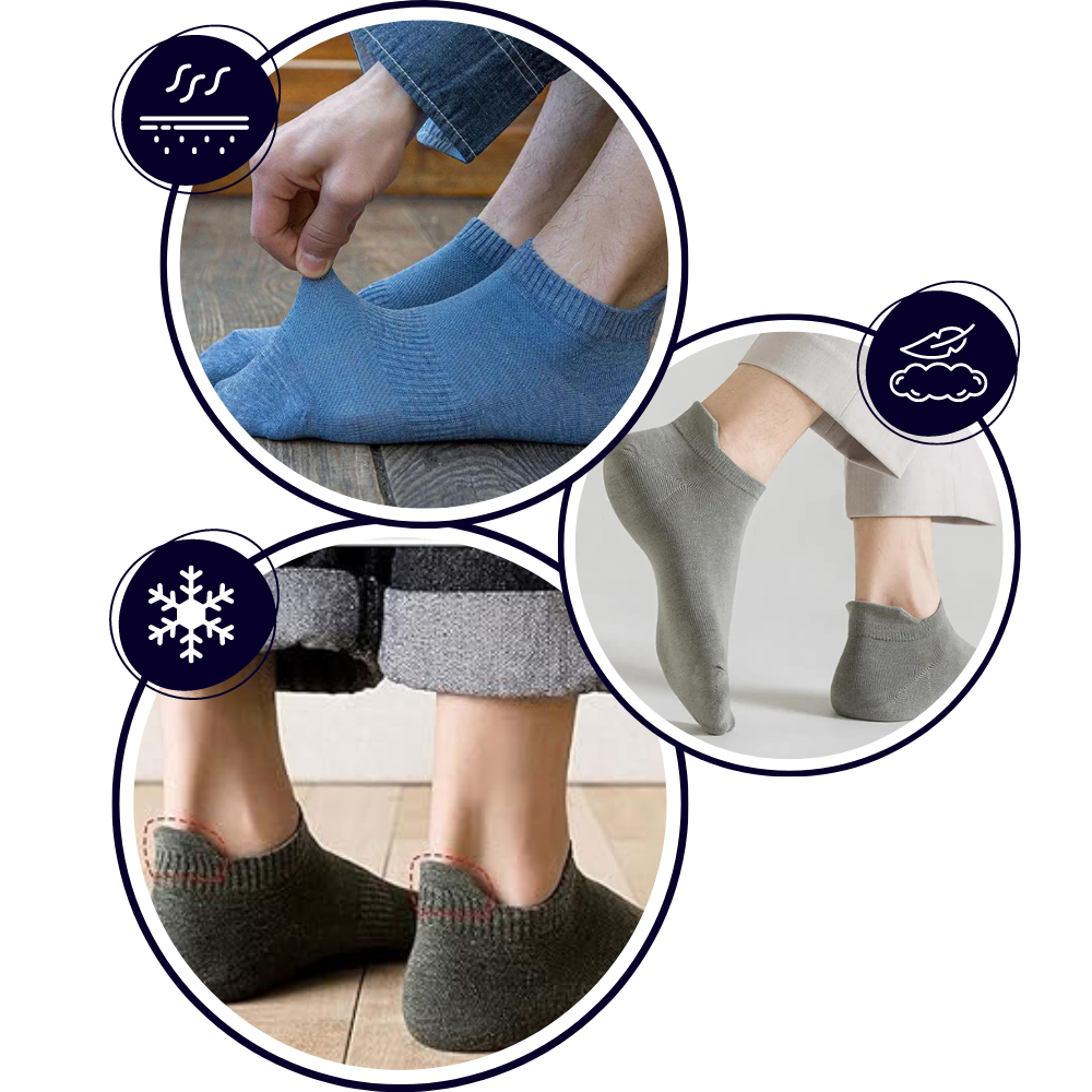 Soquettes confort suprême pour homme
 - Ozerty