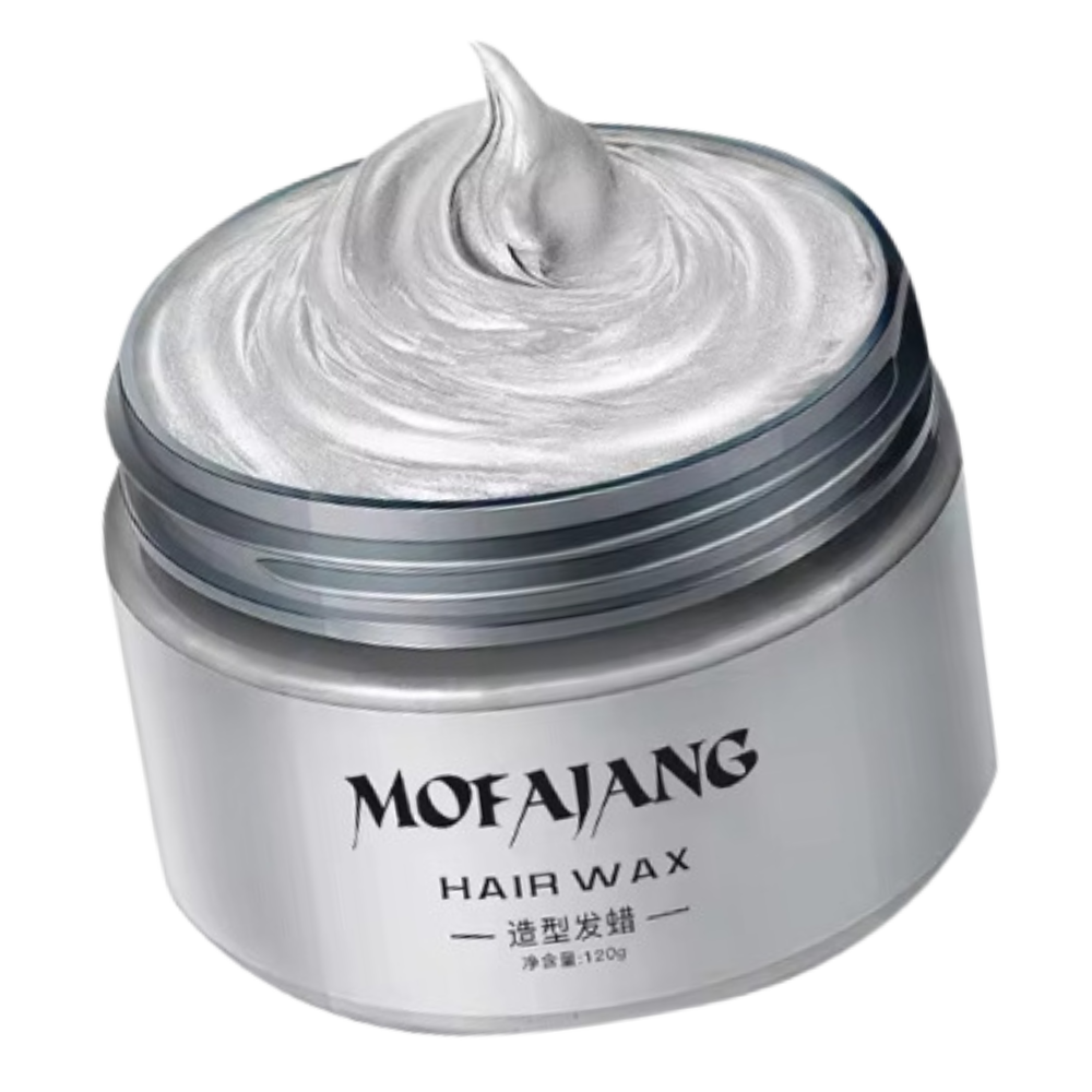 Cire capillaire colorante -Blanc - Ozerty