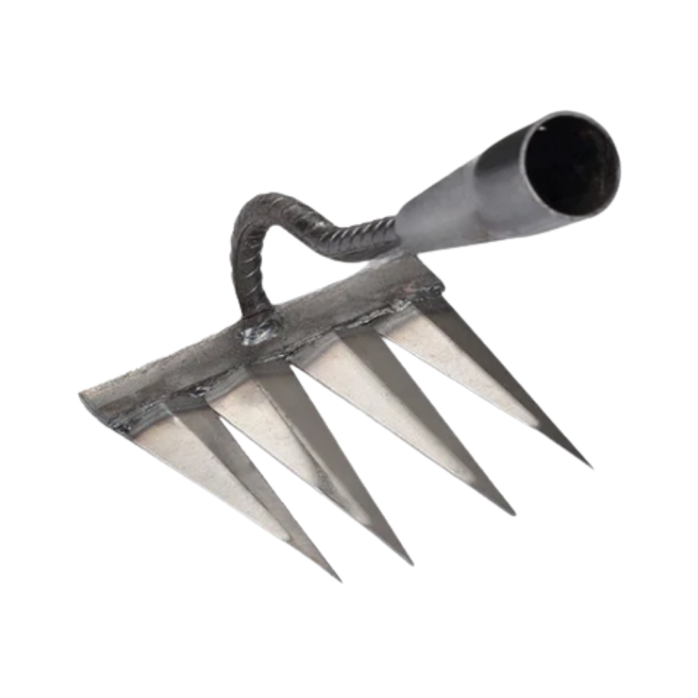 Scarificateur de jardin rapide
 -4 Dents - Ozerty