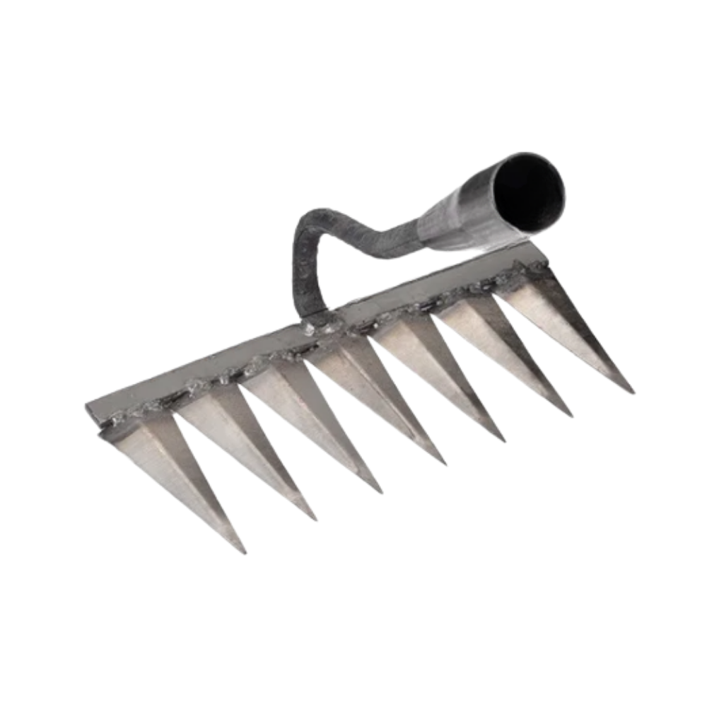 Scarificateur de jardin rapide
 -7 Dents - Ozerty