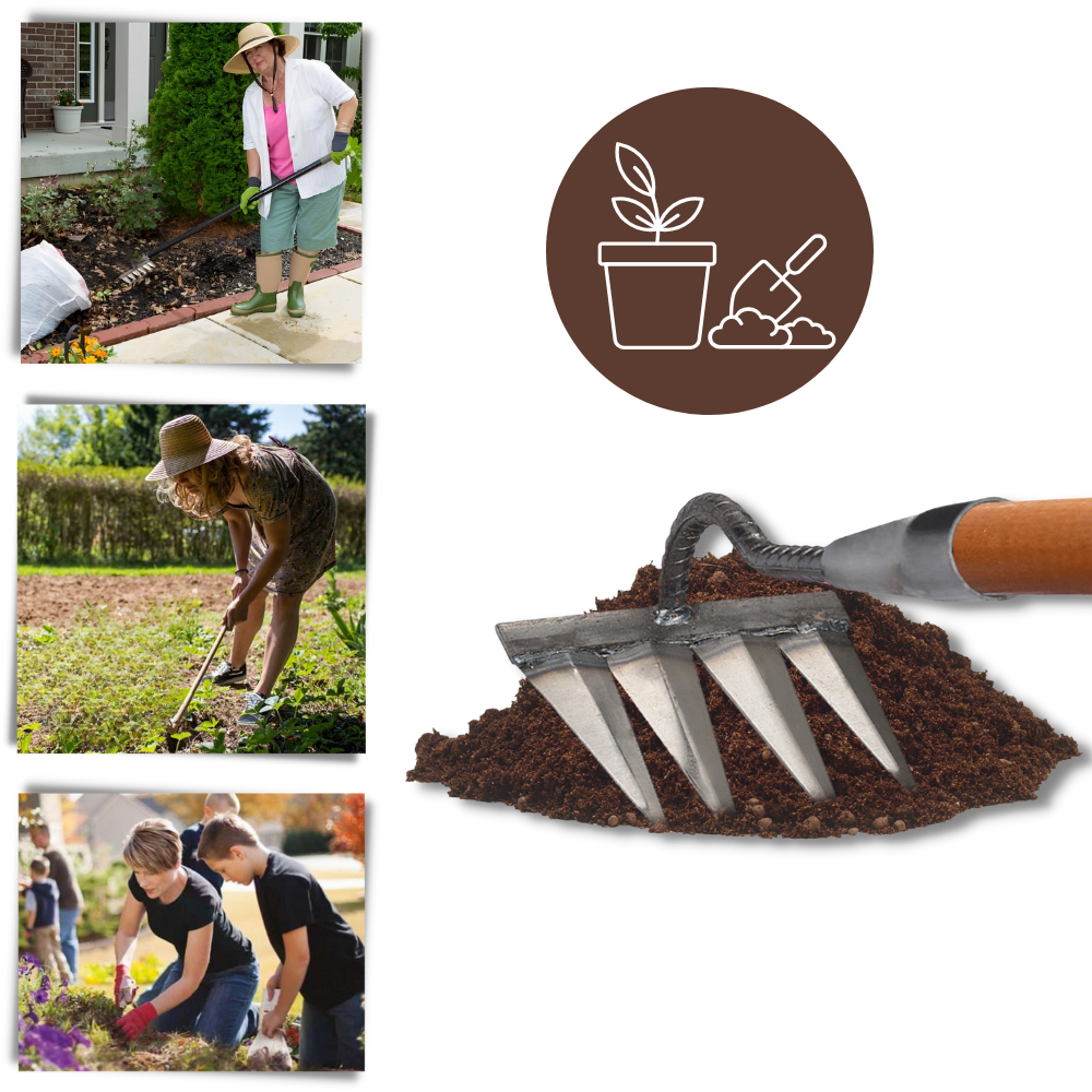 Scarificateur de jardin rapide
 - Ozerty