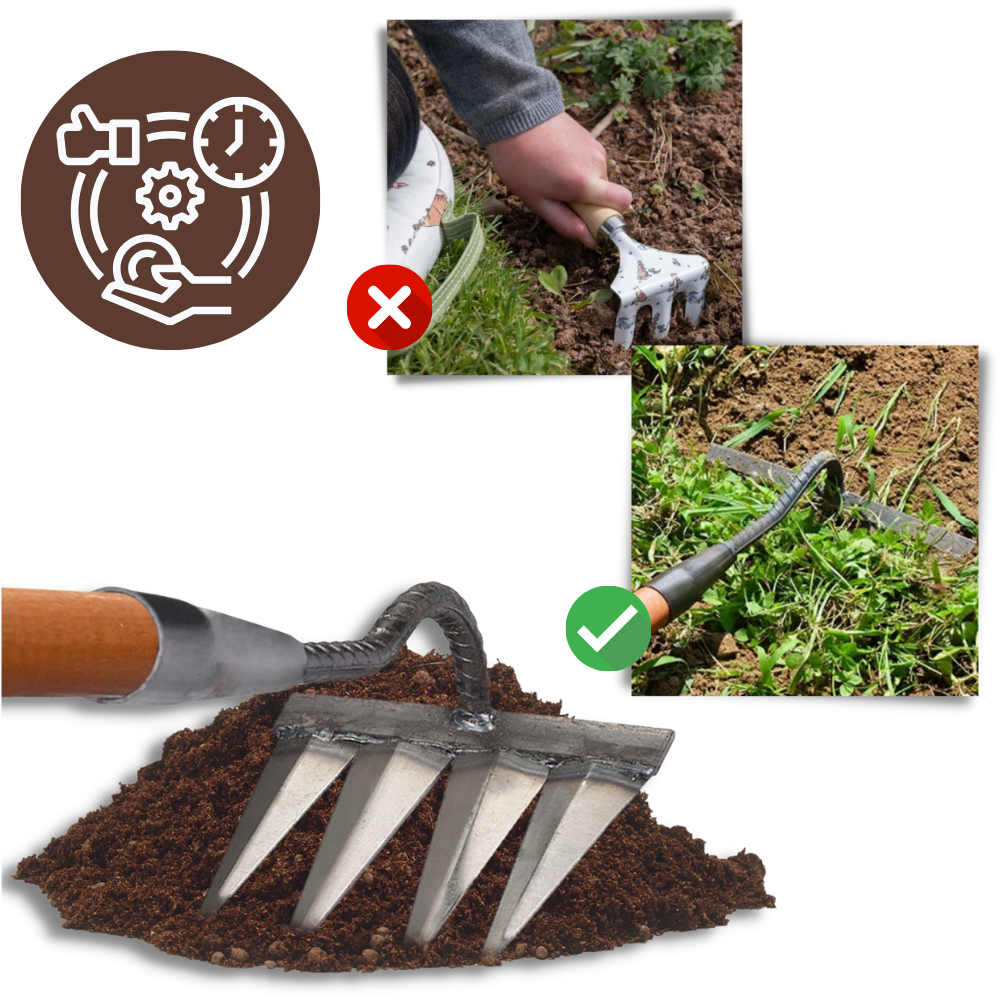 Scarificateur de jardin rapide
 - Ozerty