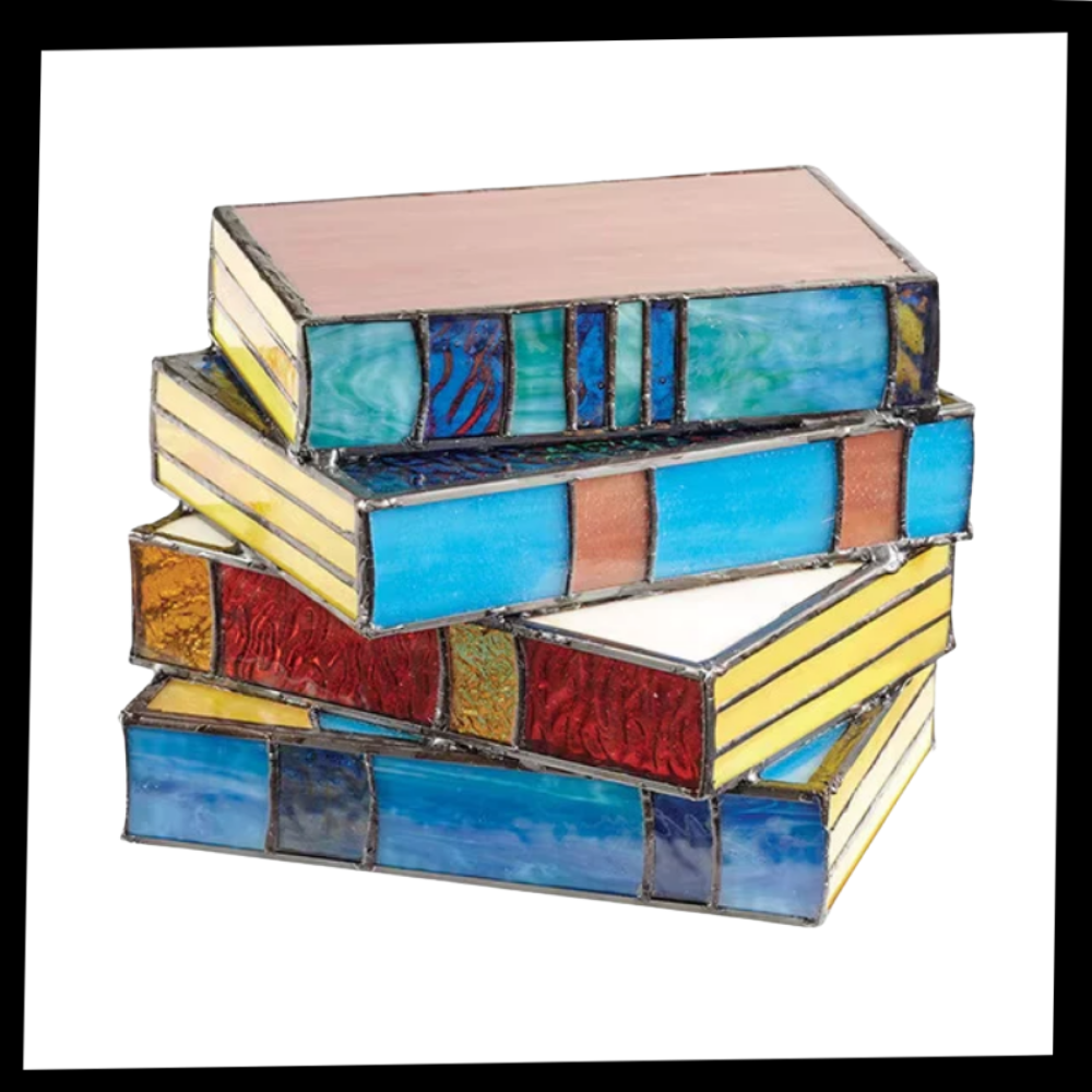 Lampe intemporelle livres empilés
- Ozerty