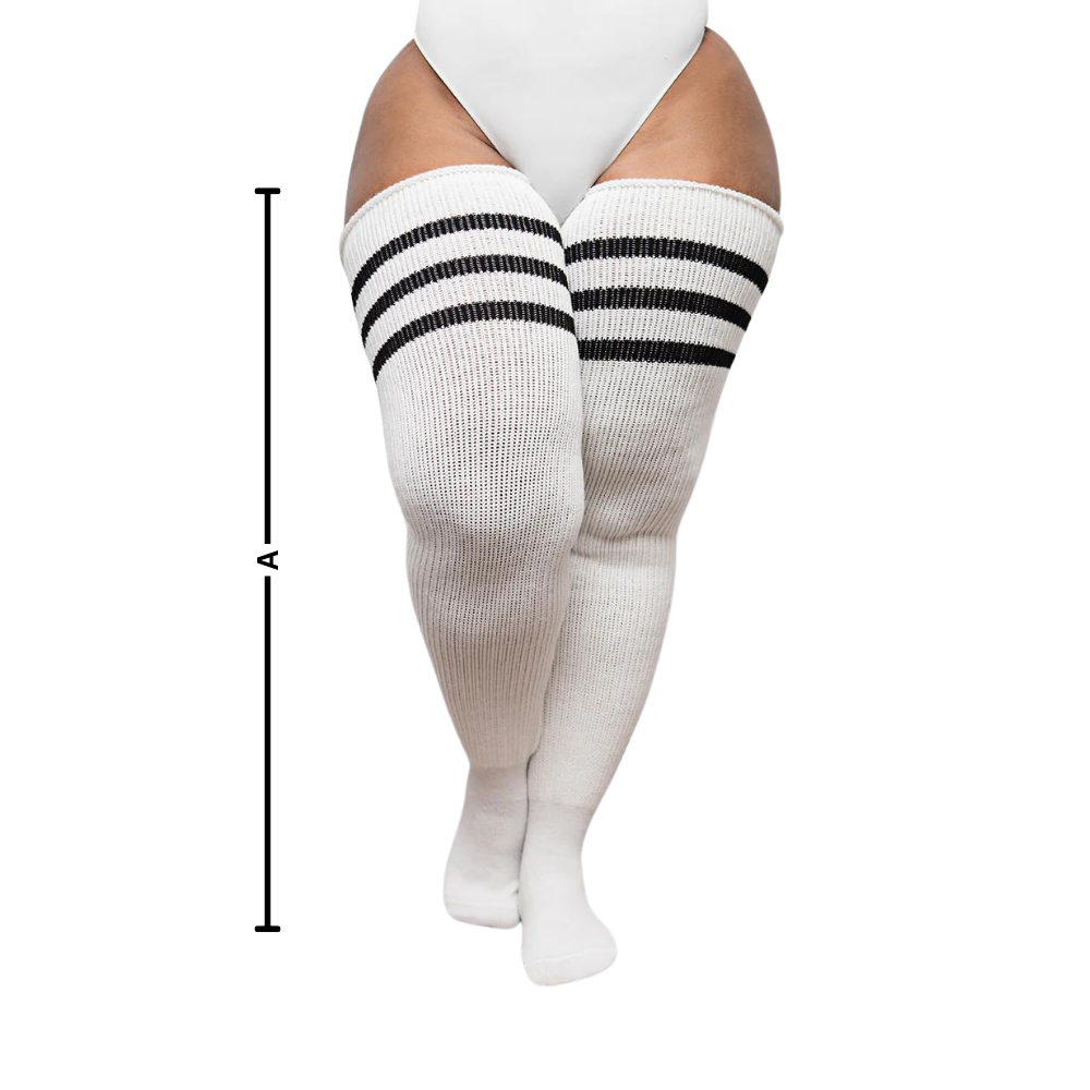 Chaussettes cuissardes renforcées pour femmes - Ozerty