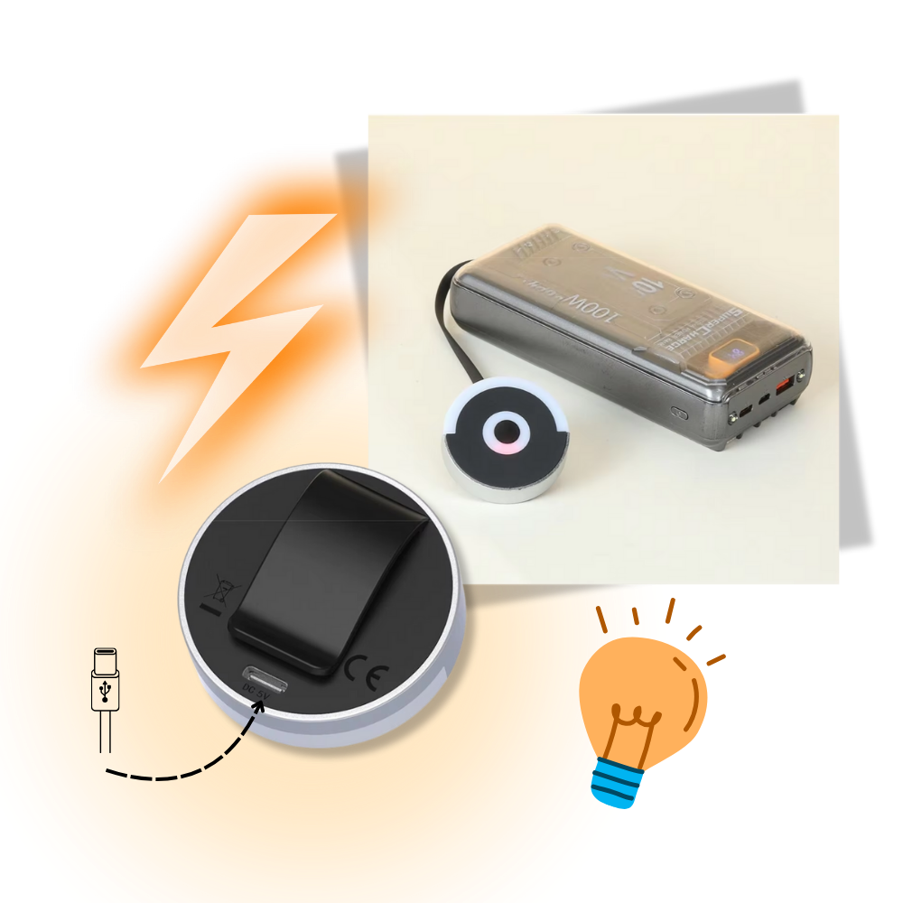 Lampe de sac à main tactile - Ozerty