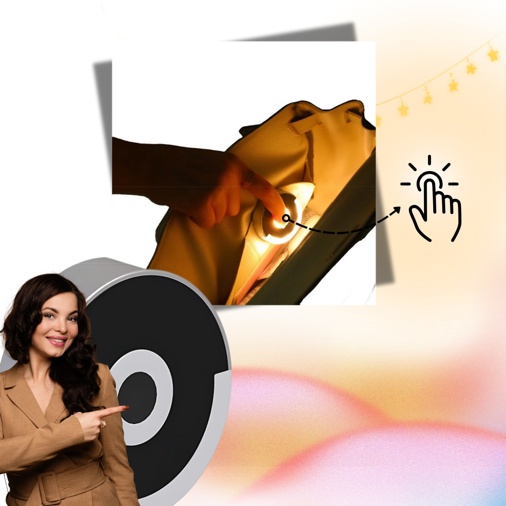 Lampe de sac à main tactile - Ozerty