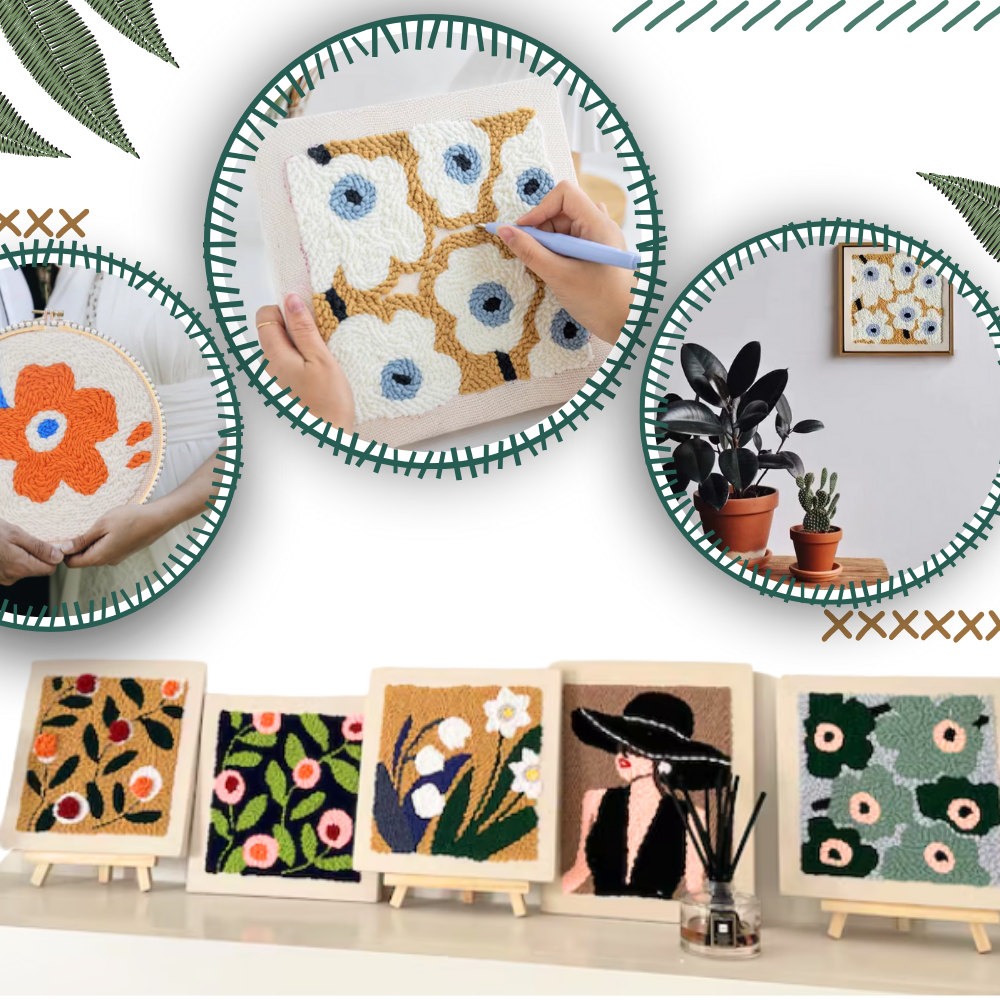 Kit de broderie thérapeutique - Ozerty